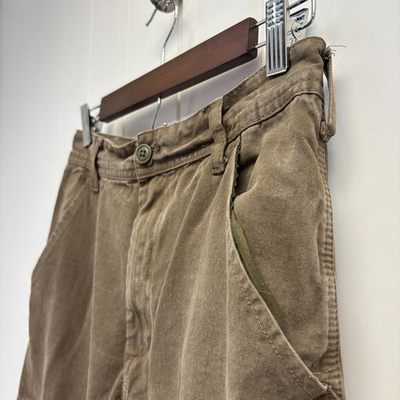 J. Galt‎ Pants Womens Cargo Utility Straight Leg Pants Size M Rugged Streetwear - Picture 8 of 8